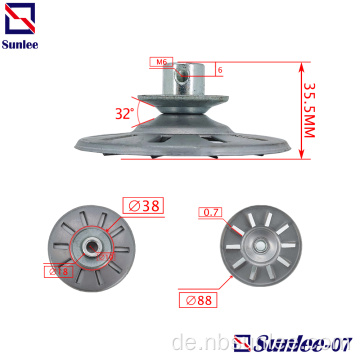 Leichte Riemenscheibe für halbautomatische Waschmaschine D88mm